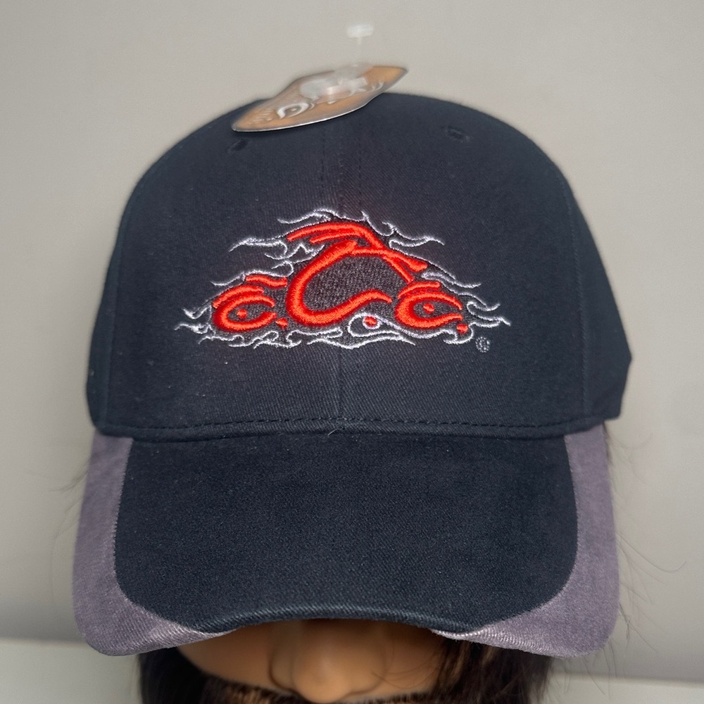 Orange County Choppers new Black and Gray Cap with Red Logo